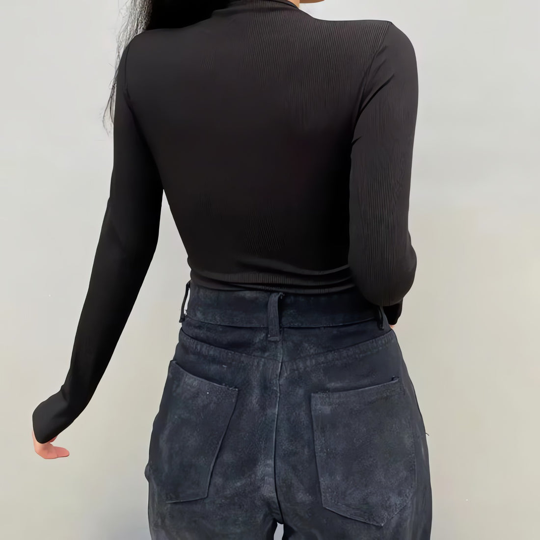 Cut Out Open Front Bodysuit