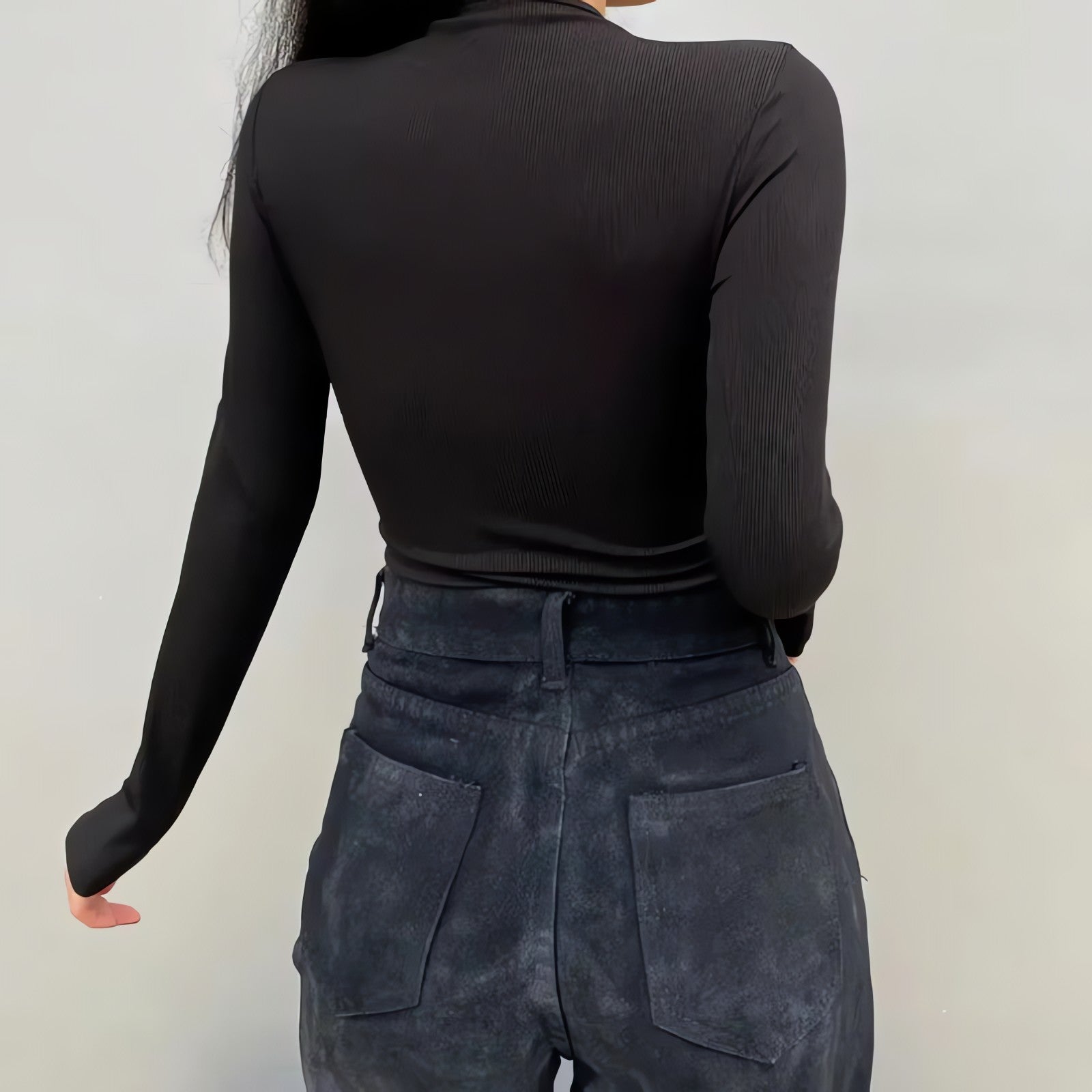 Cut Out Open Front Bodysuit