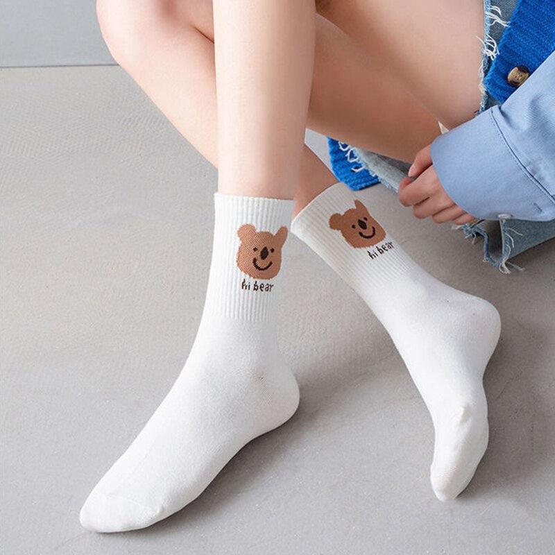 Cute Kawaii Patterned Socks 5 Pairs - KAYSMAR