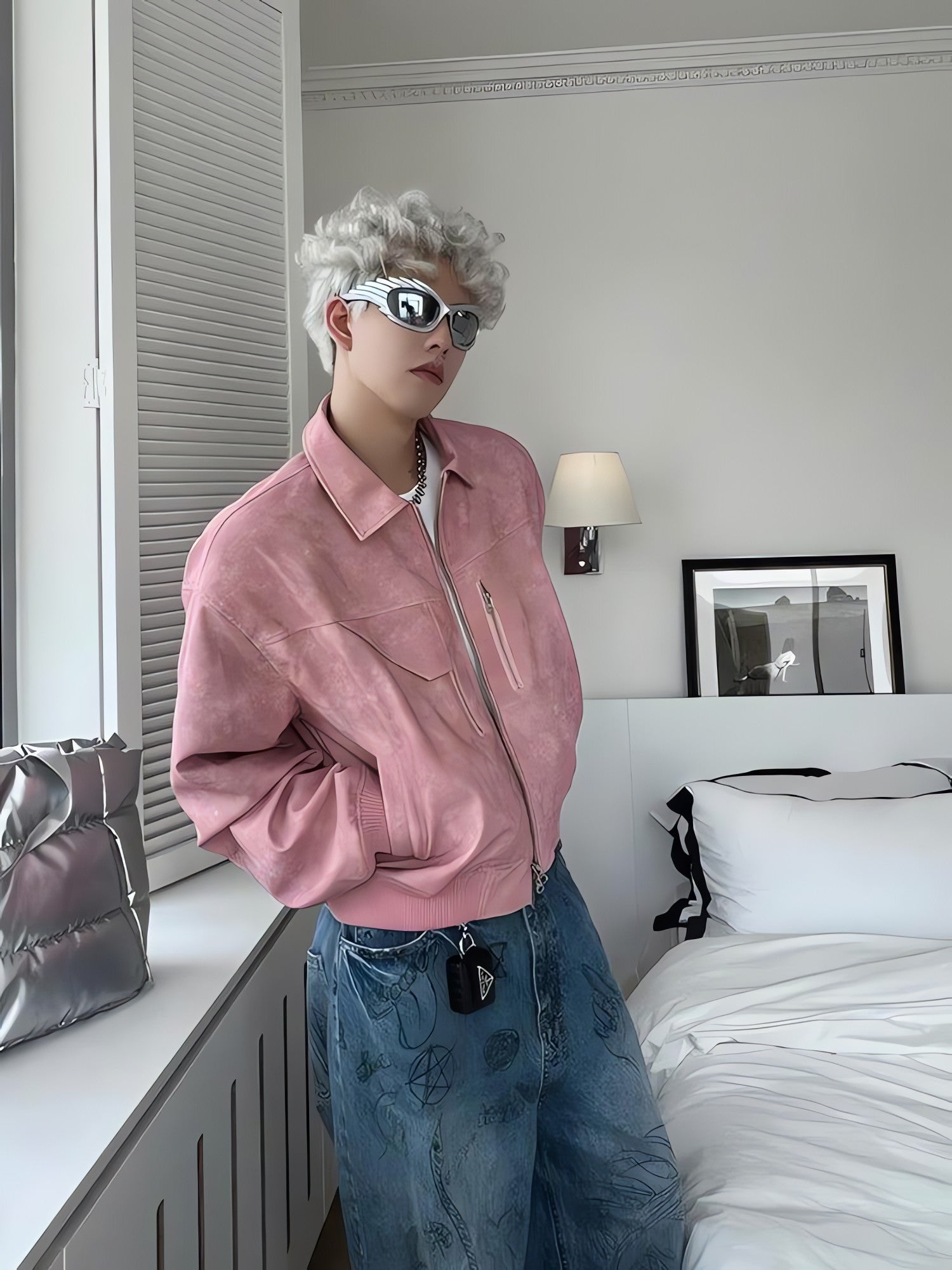 Cyberpunk Faux Leather Jacket - KAYSMAR