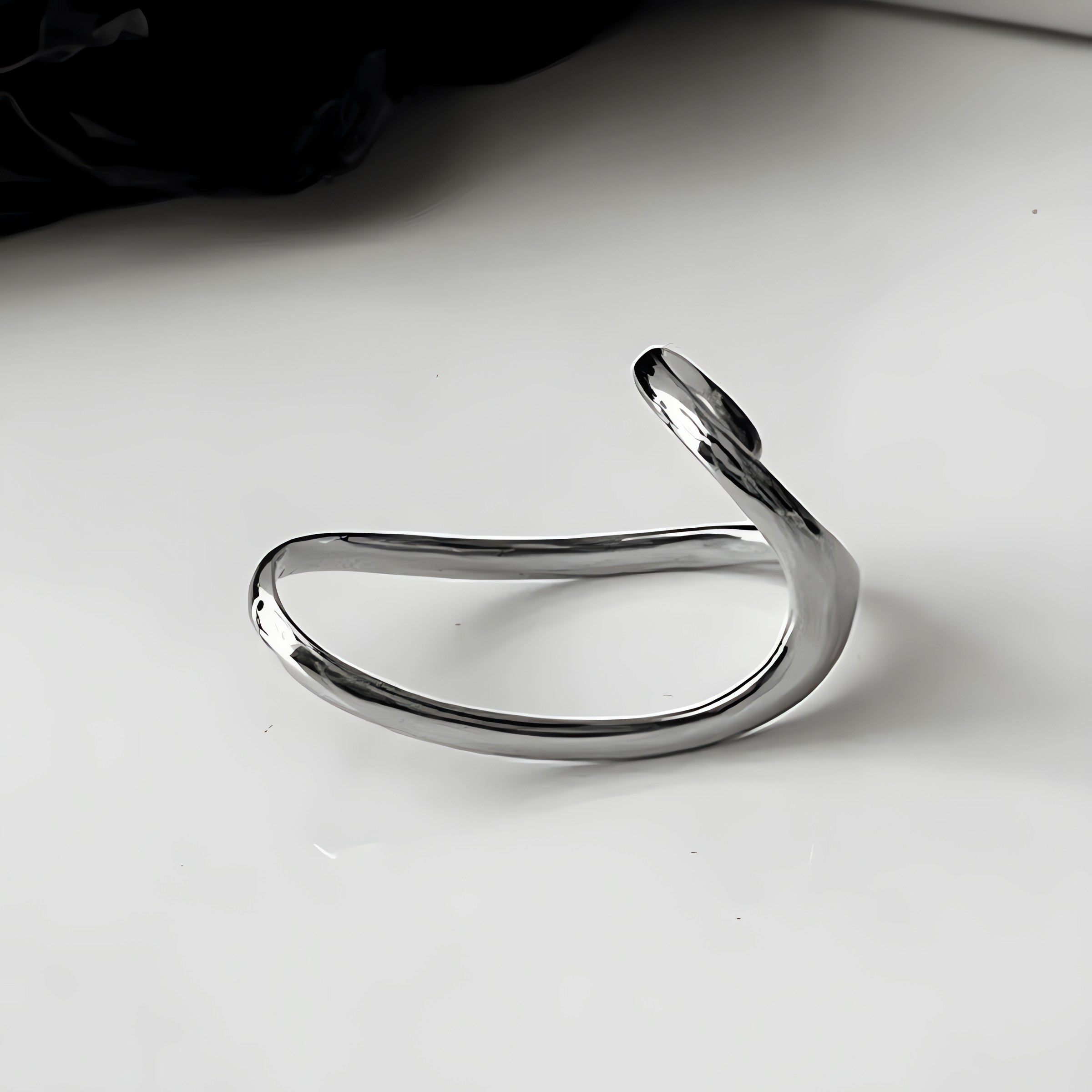 Cyberpunk Geometric Ring