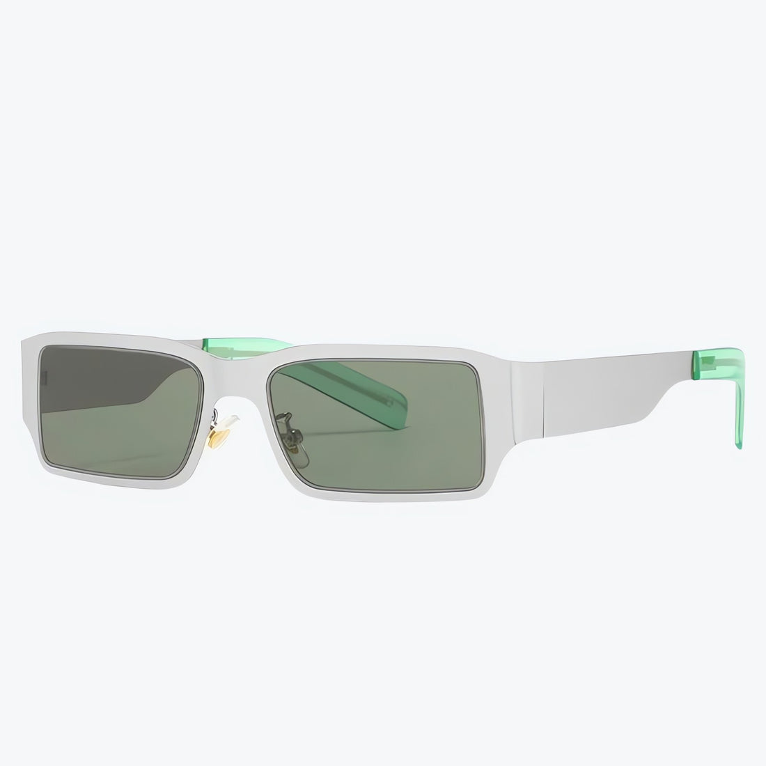 Cyberpunk Rectangle Metal Sunglasses - KAYSMAR