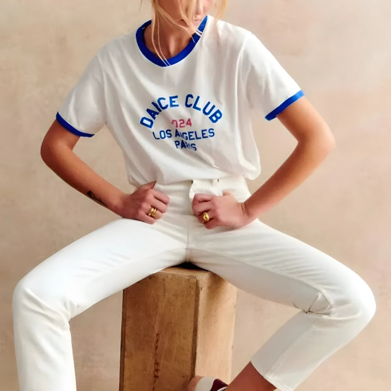 Dance Club Ringer Tee - KAYSMAR