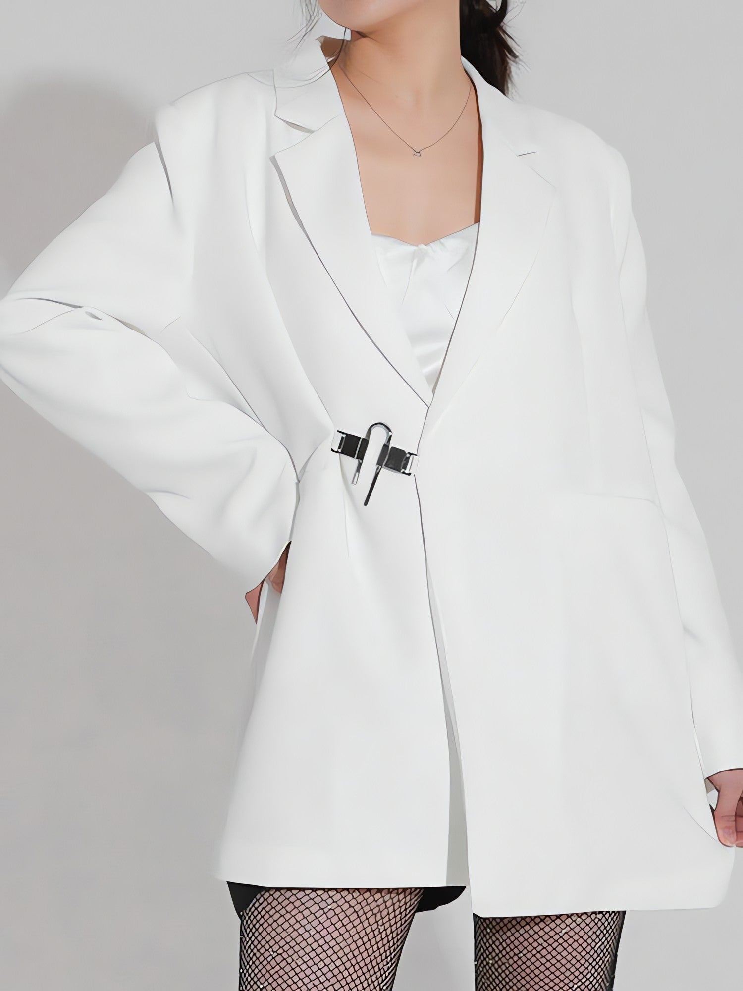 Dark Academia Buckle Up Blazer - KAYSMAR