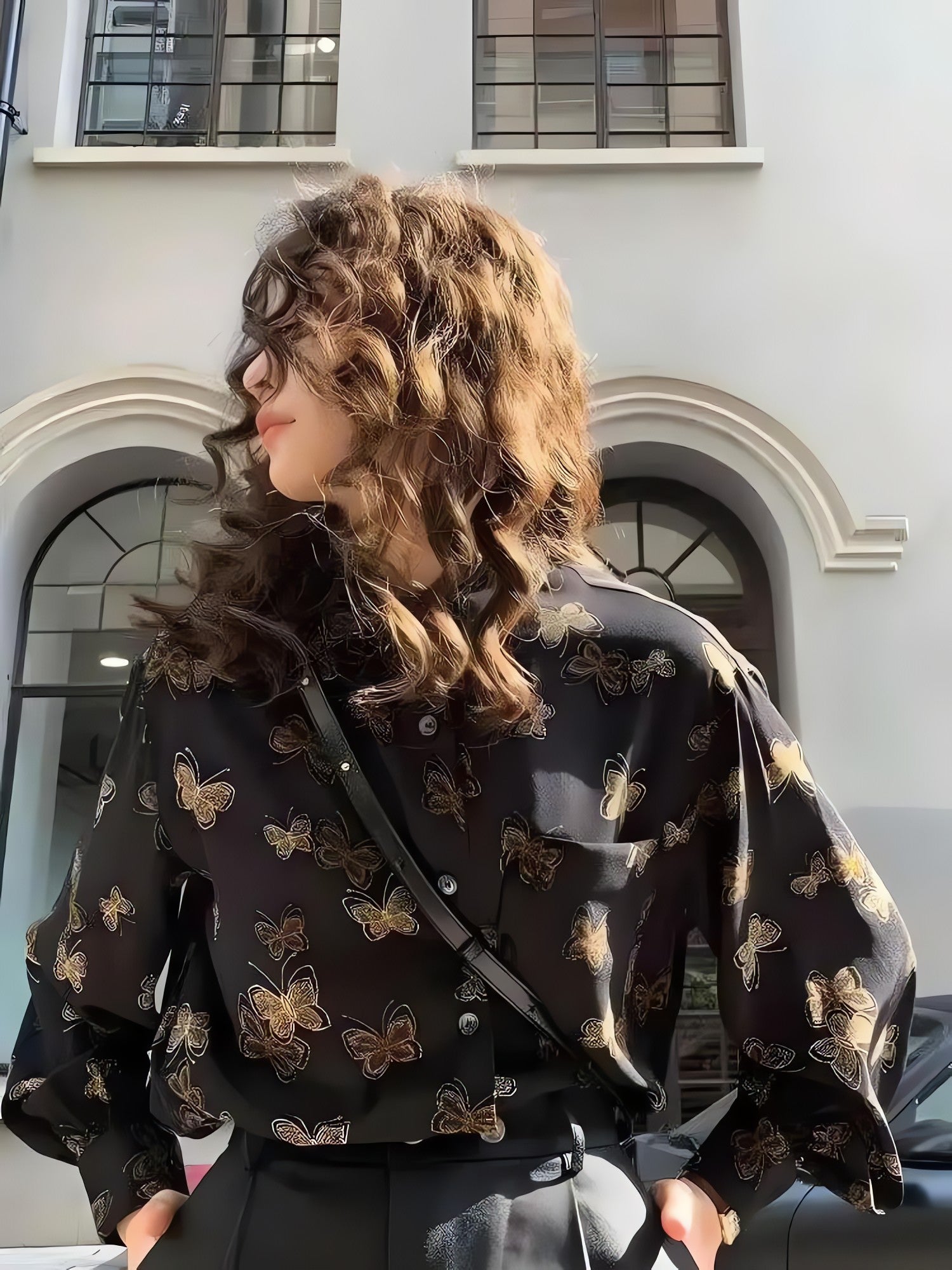 Dark Academia Butterfly Shirt - KAYSMAR