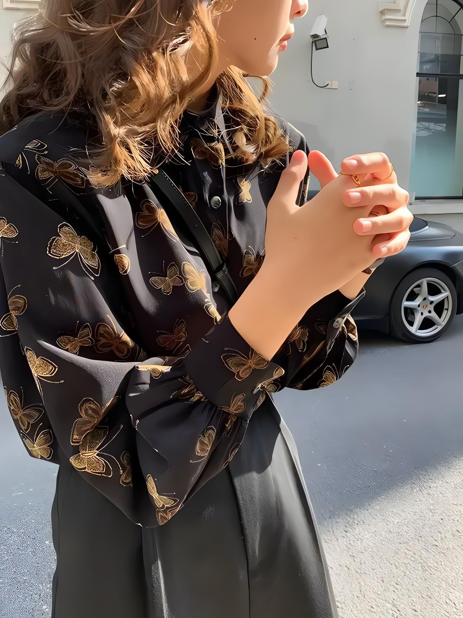 Dark Academia Butterfly Shirt - KAYSMAR