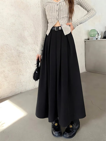 Dark Academia Midi Skirt - KAYSMAR