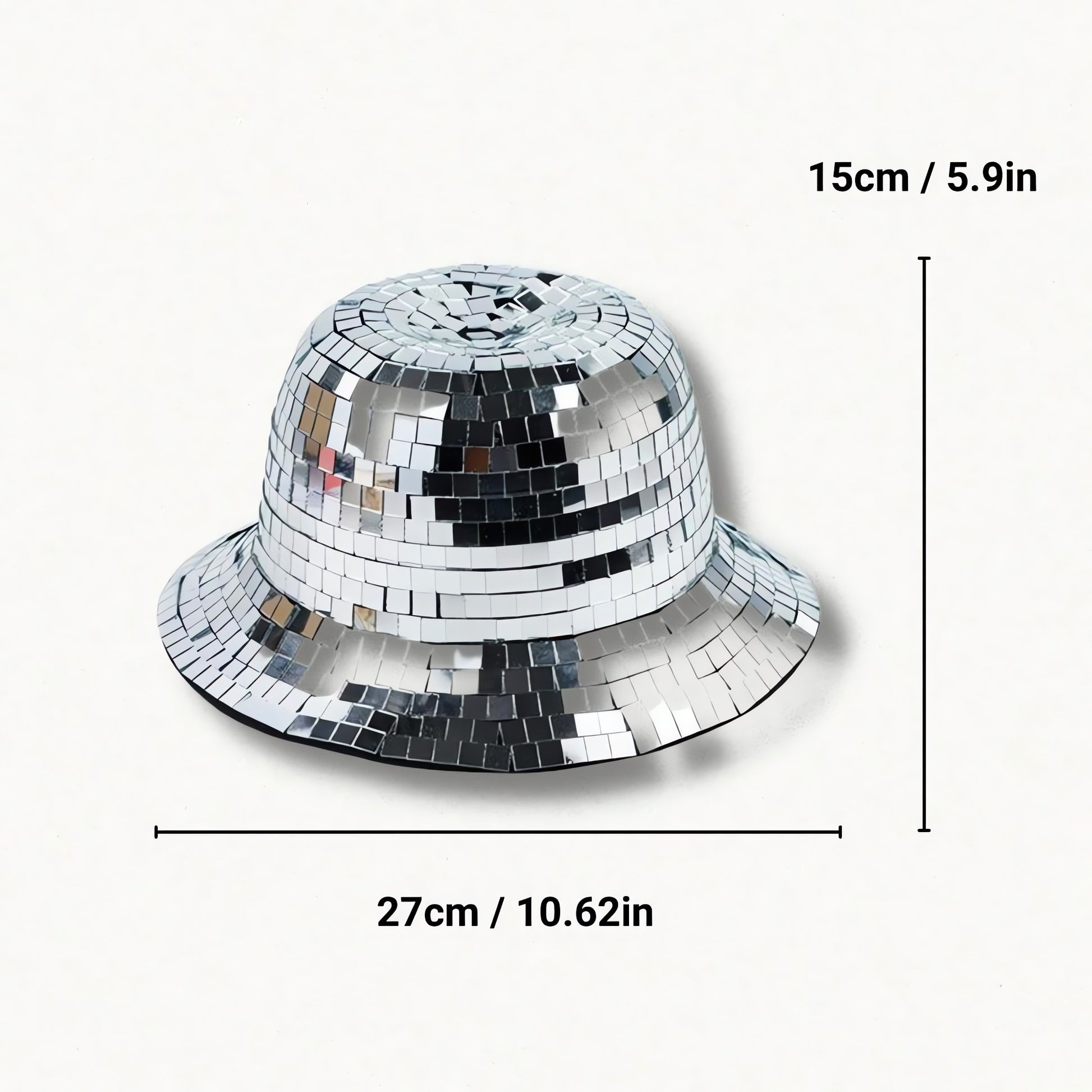 Disco Ball Cowgirl Hat - KAYSMAR