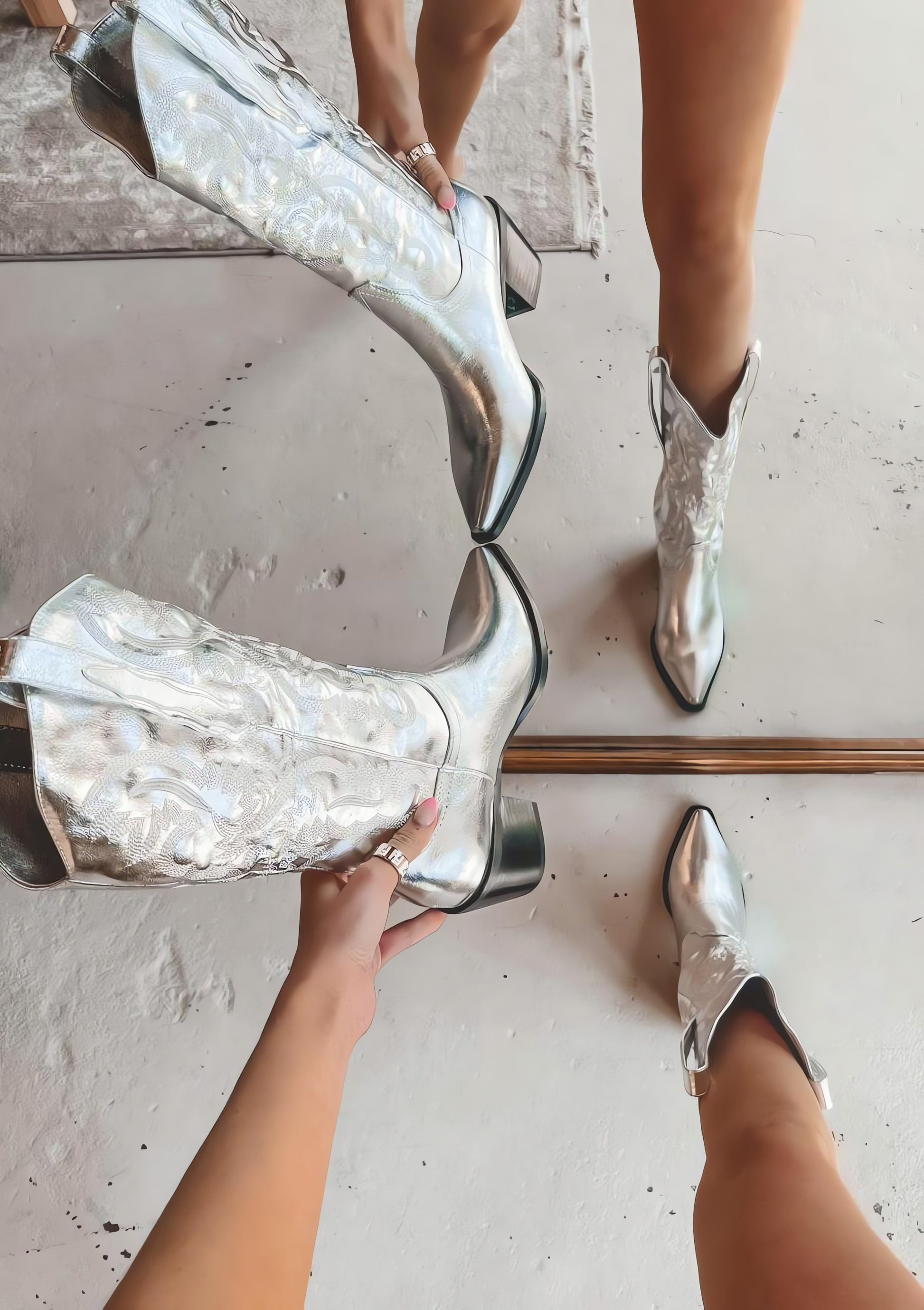 Disco Cowgirl Boots - KAYSMAR