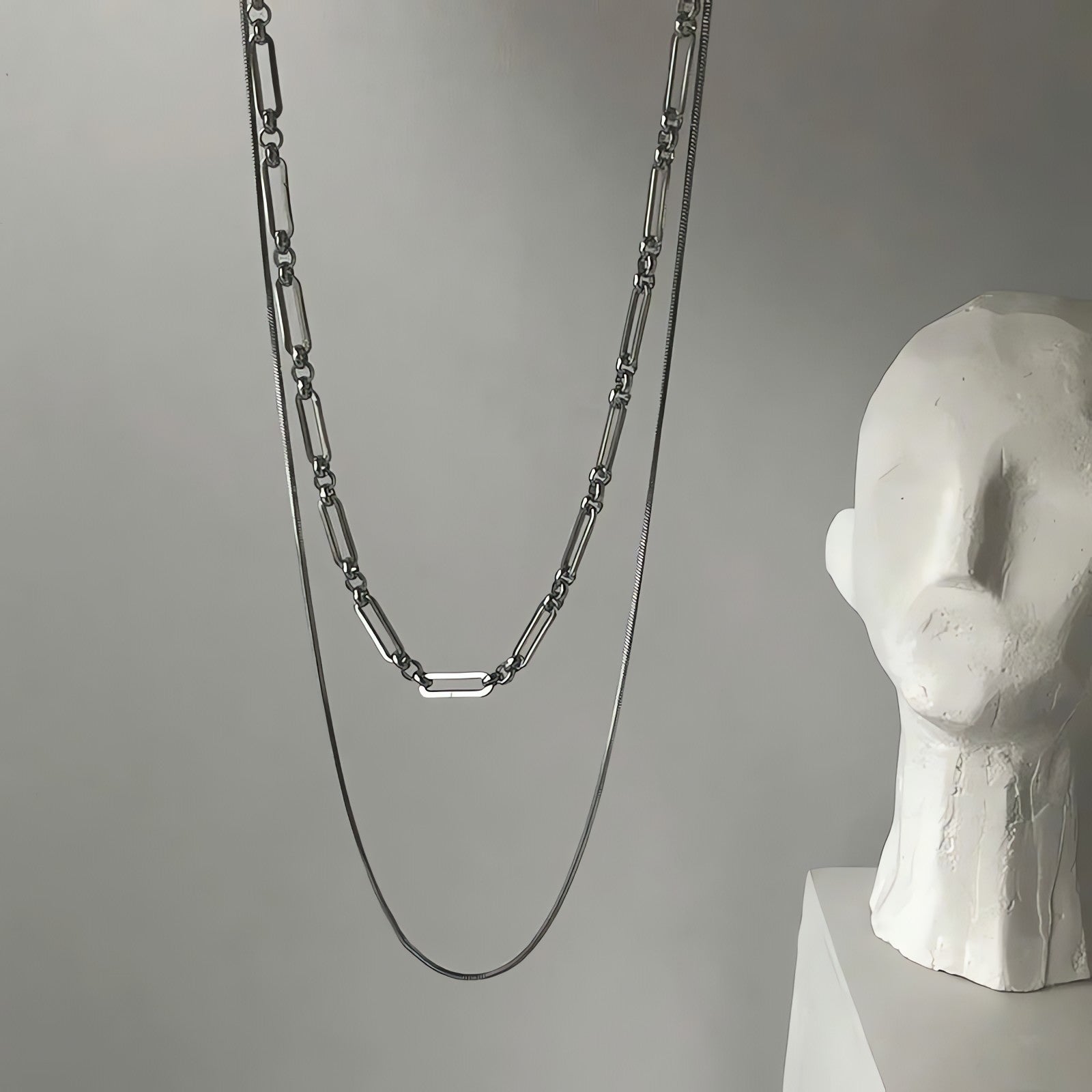 Double Chain Necklace - KAYSMAR