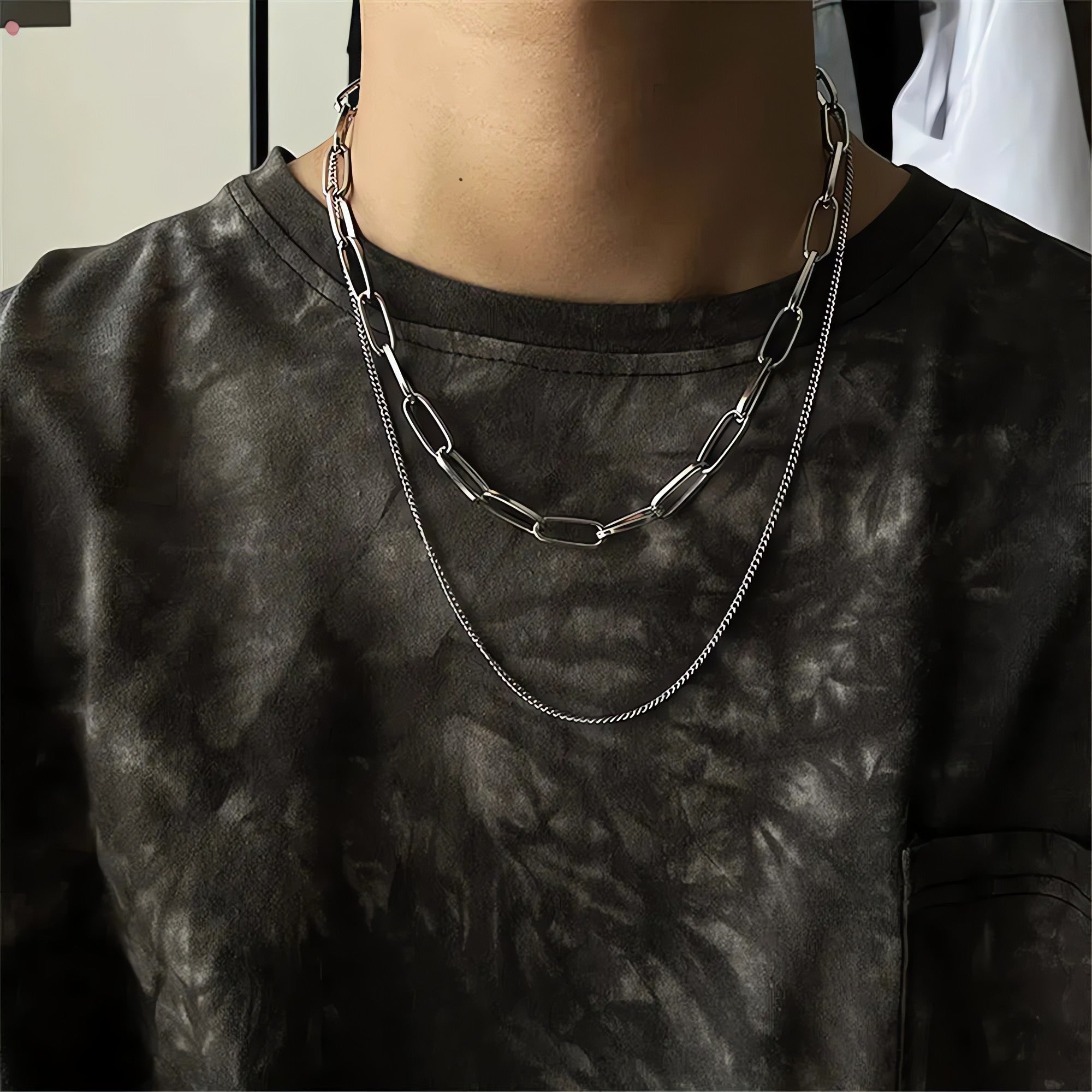 Double Chain Necklace - KAYSMAR