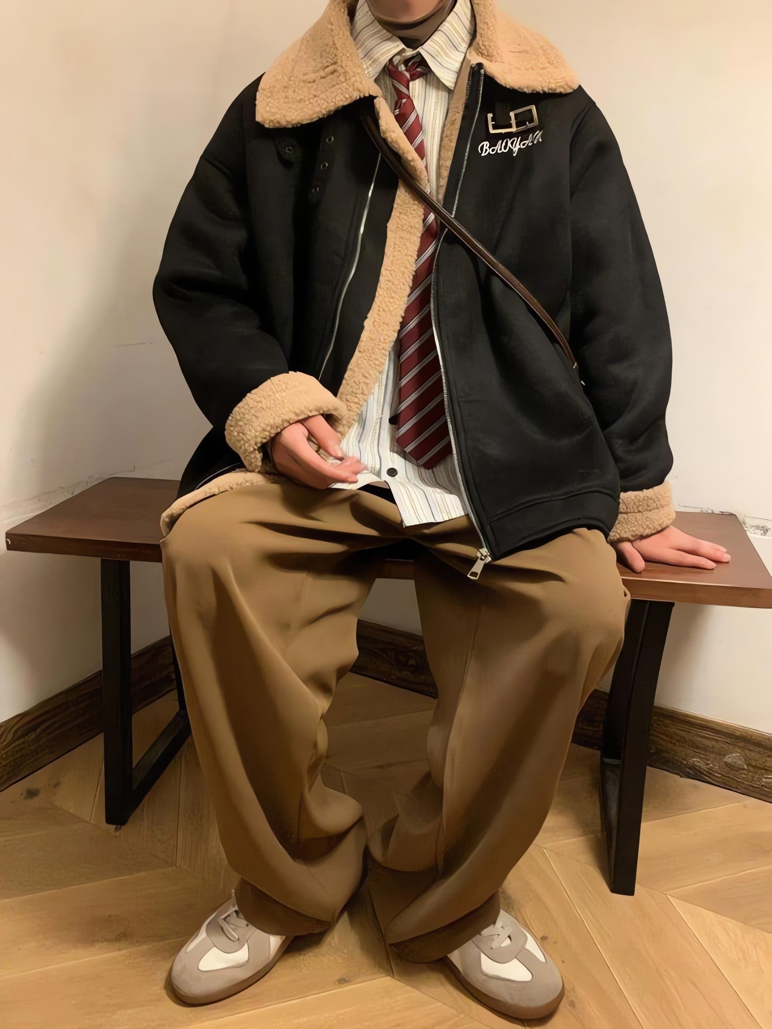 Double-Faced Zip-Up Jacket - KAYSMAR