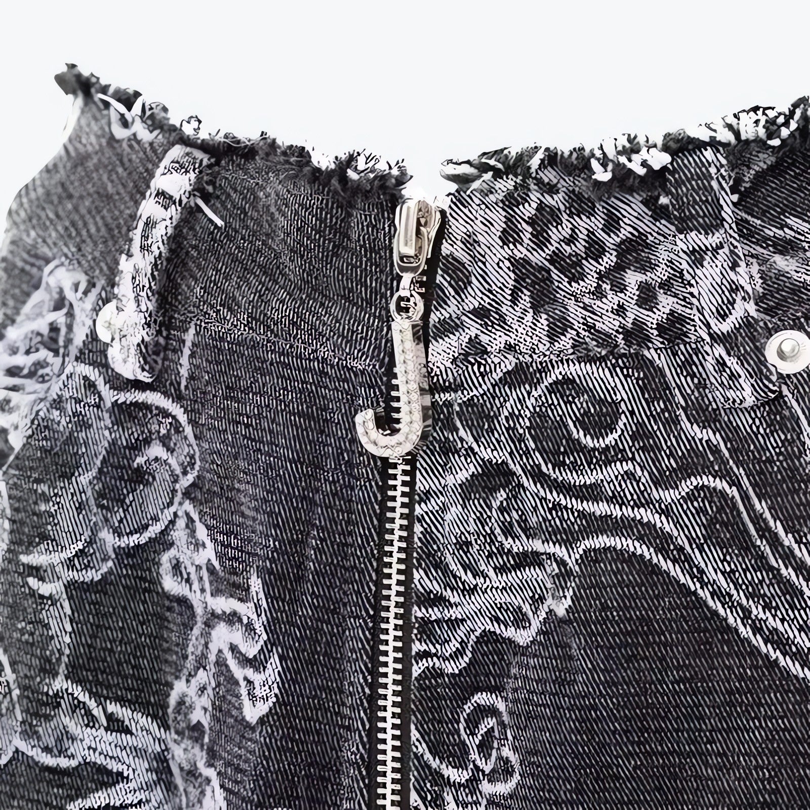 Dragon Printed Jeans - KAYSMAR