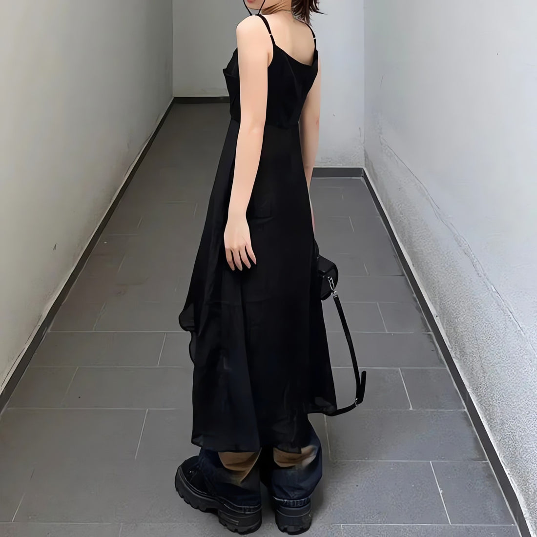Dress-Like Strap Top - KAYSMAR