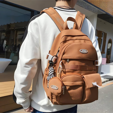 Extra Pockets Casual School Backpack - KAYSMAR