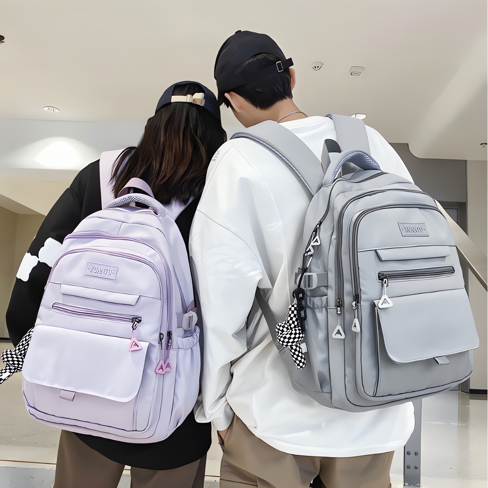 Extra Pockets Large School Backpack - KAYSMAR