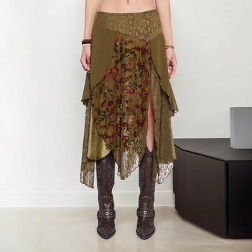 Fairycore Layered Midi Skirt - KAYSMAR