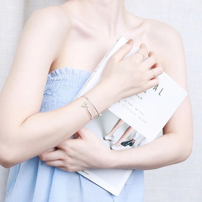 Fairycore Leaf Wing Bracelet - KAYSMAR