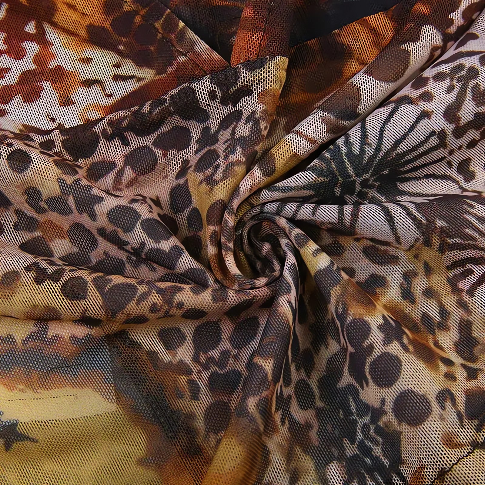 Fairycore Floral Mesh Top - KAYSMAR