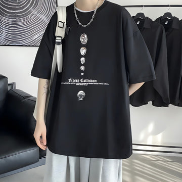 Fierce Collision Oversized Tee - KAYSMAR
