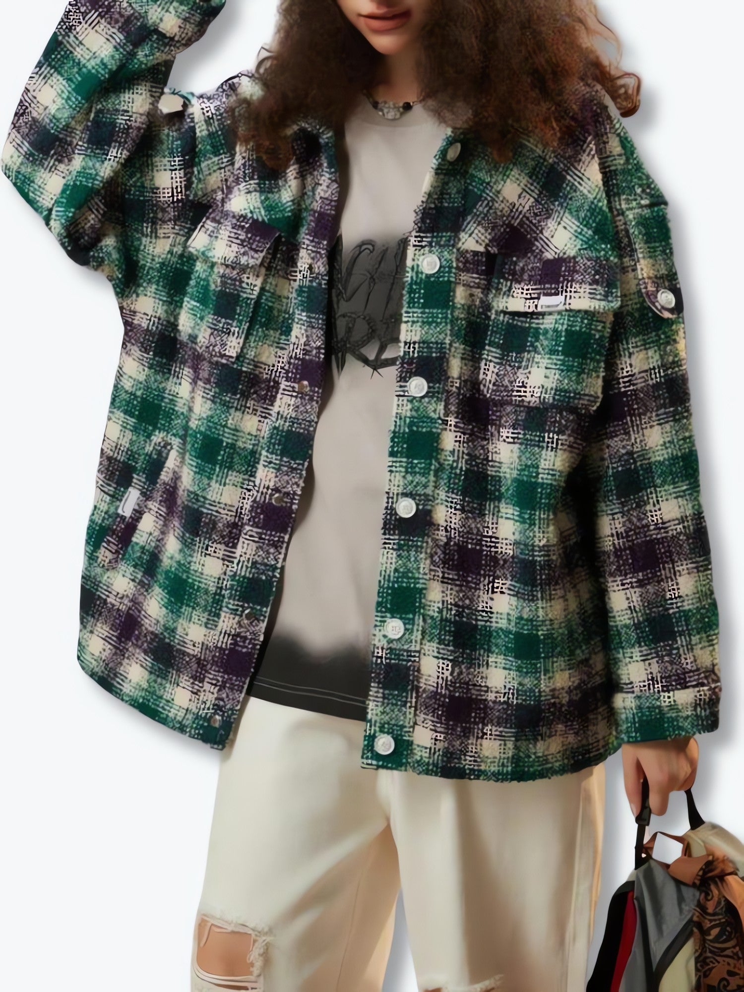 Flannel Shirt Jacket - KAYSMAR
