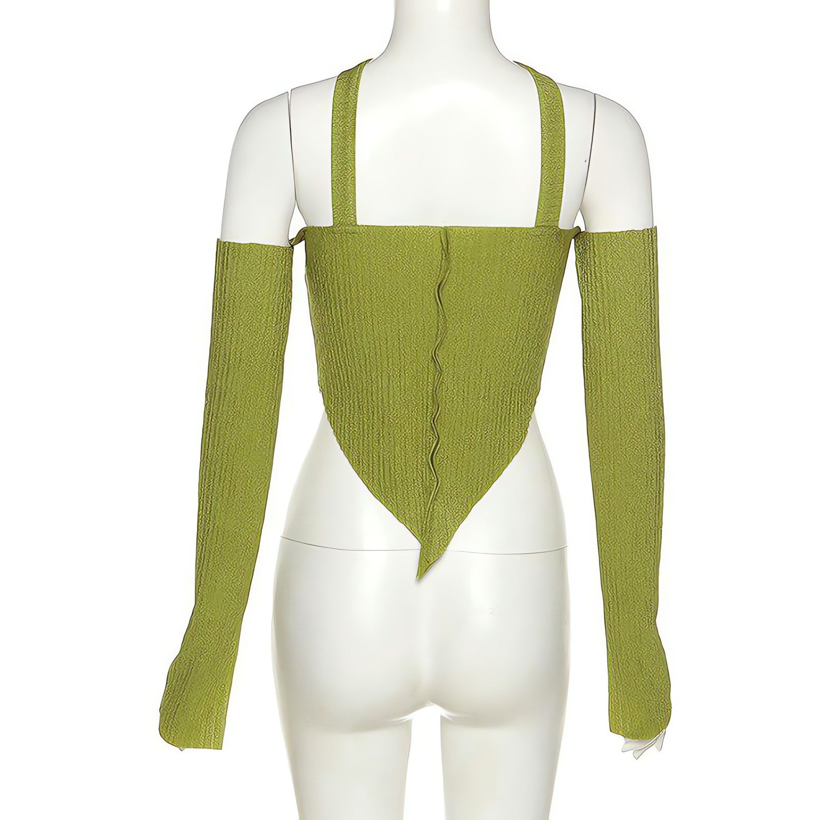 Flare Sleeved Halter Top - KAYSMAR