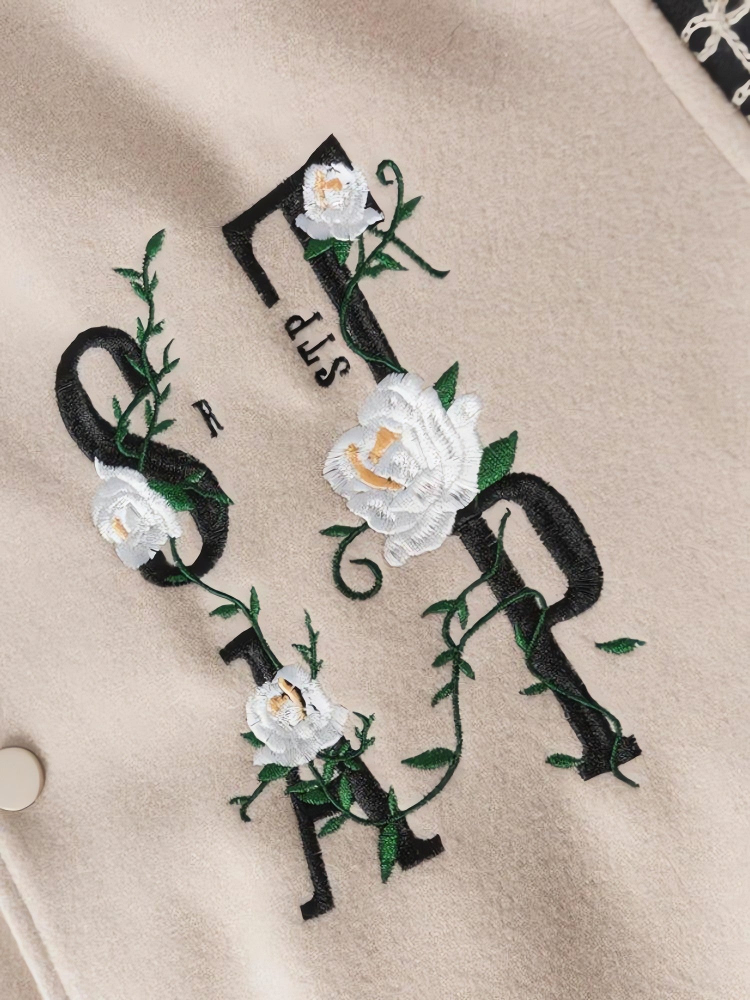 Floral Embroidered Bomber Jacket - KAYSMAR