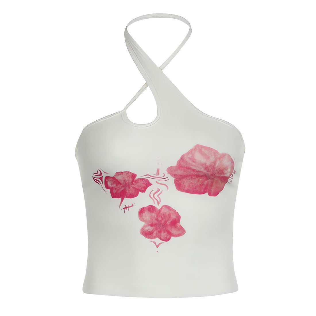 Floral Halter Neck Top - KAYSMAR