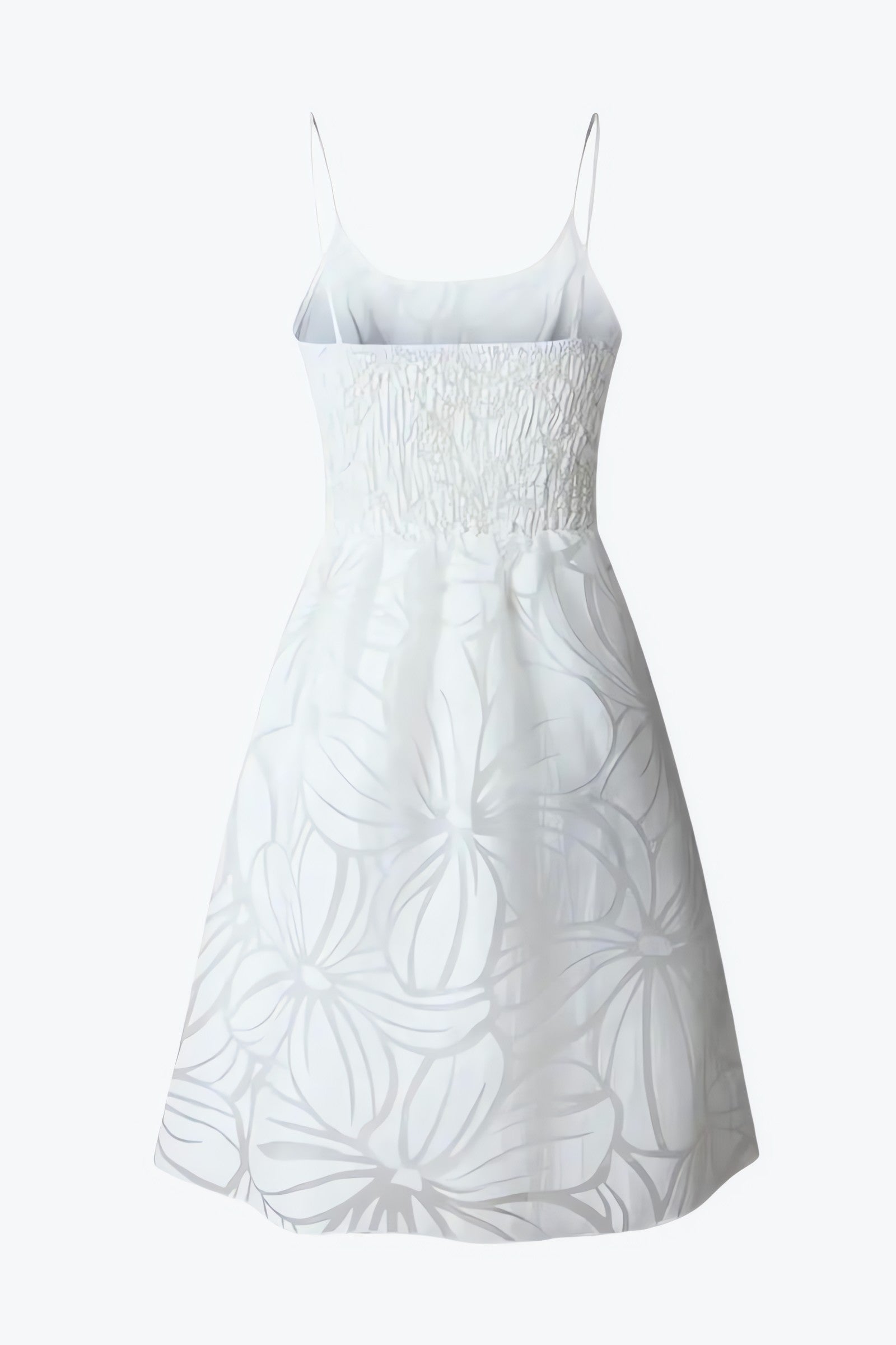 Floral Ruffled Mini Dress - KAYSMAR