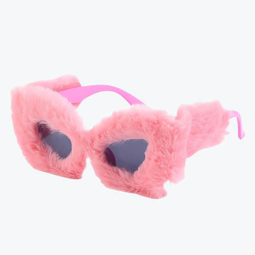 Fluffy Cat Eye Sunglasses - KAYSMAR