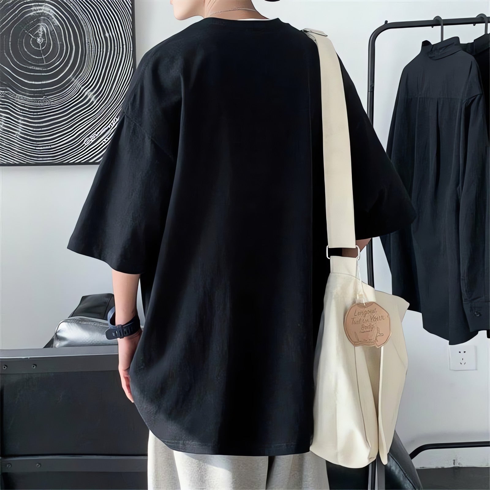 Front Printed Cat Tee - KAYSMAR