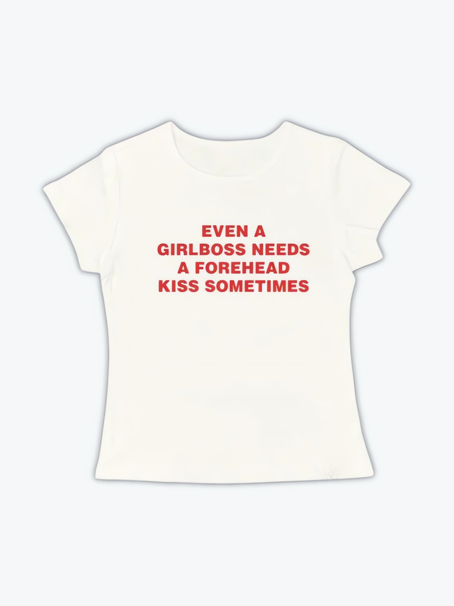 Girlboss Needs A Forehead Kiss Tee - KAYSMAR