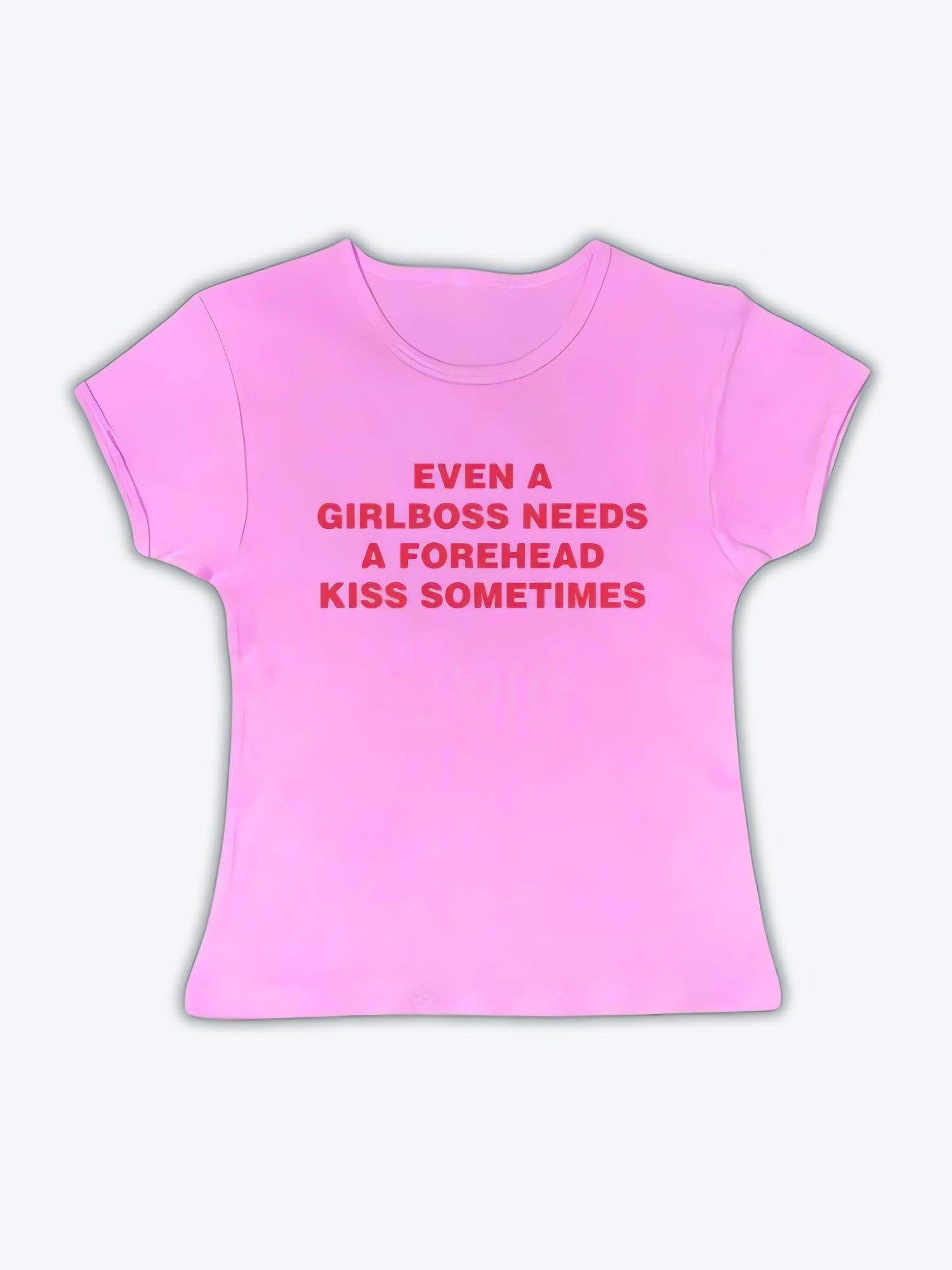 Girlboss Needs A Forehead Kiss Tee - KAYSMAR