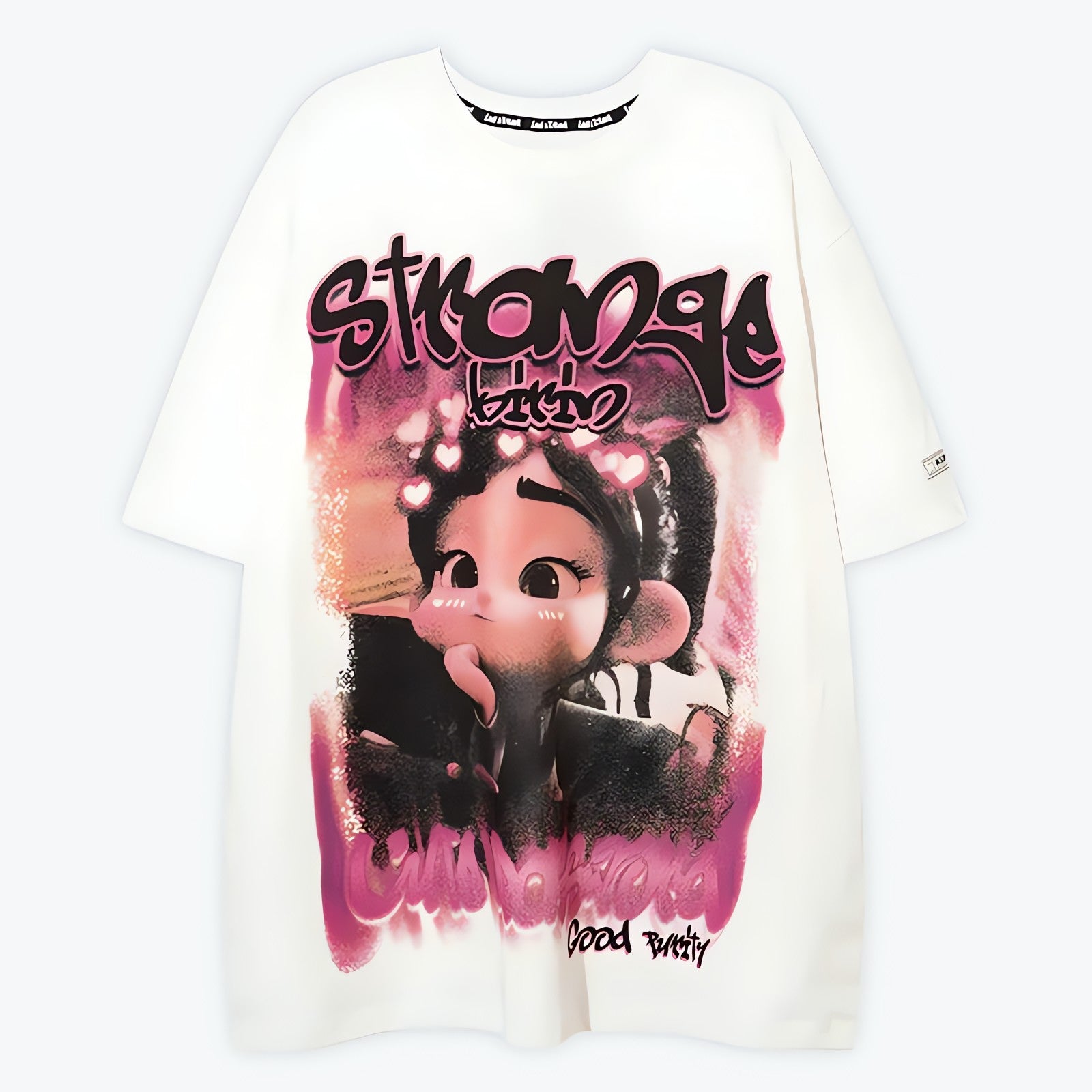 Graffiti Strange Graphic Tee - KAYSMAR