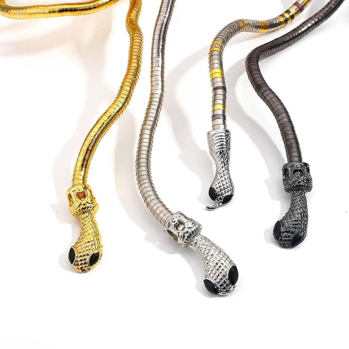 Grunge Snake Necklace & Bracelet - KAYSMAR