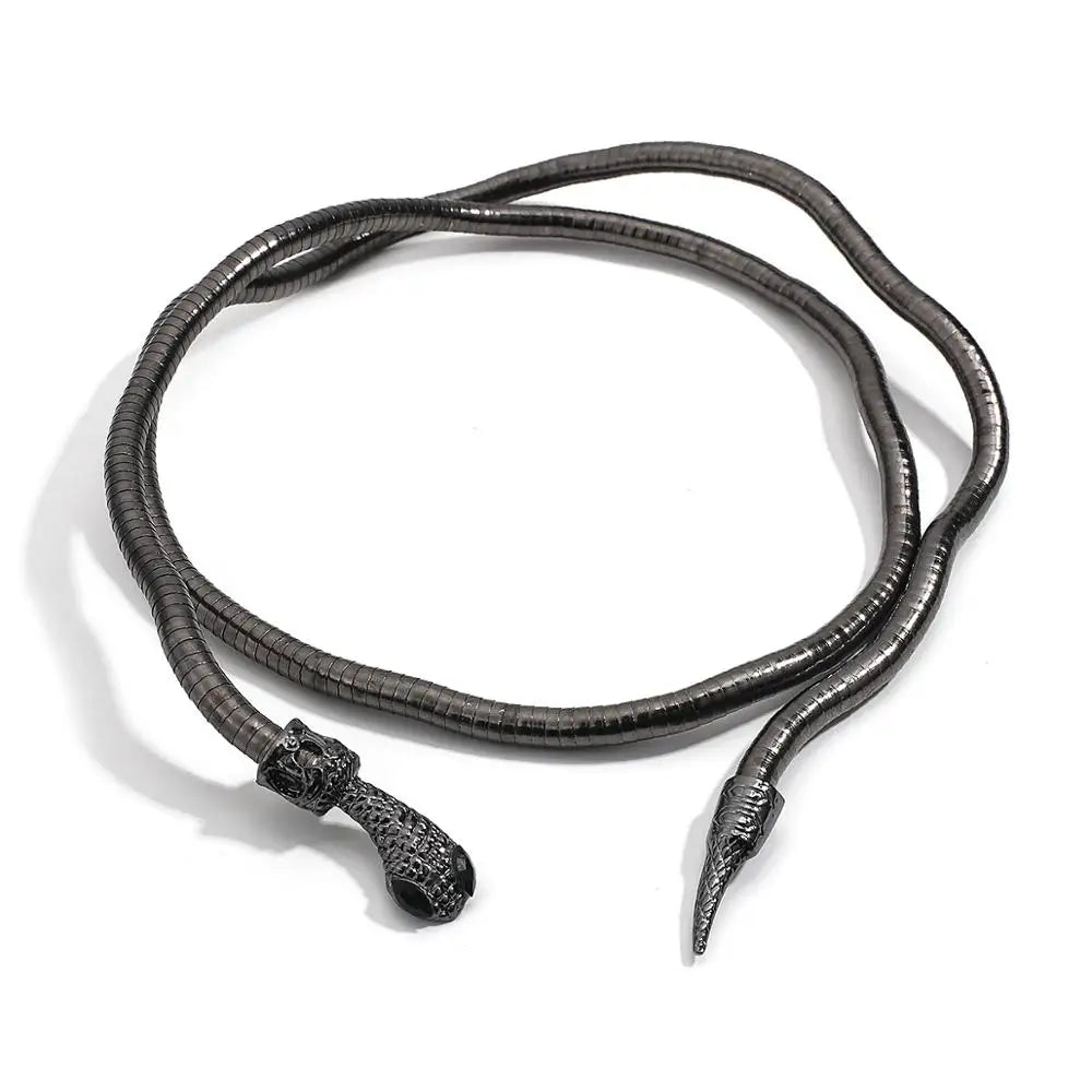 Grunge Snake Necklace & Bracelet - KAYSMAR