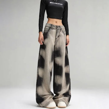 Grunge Sprayed Jeans - KAYSMAR