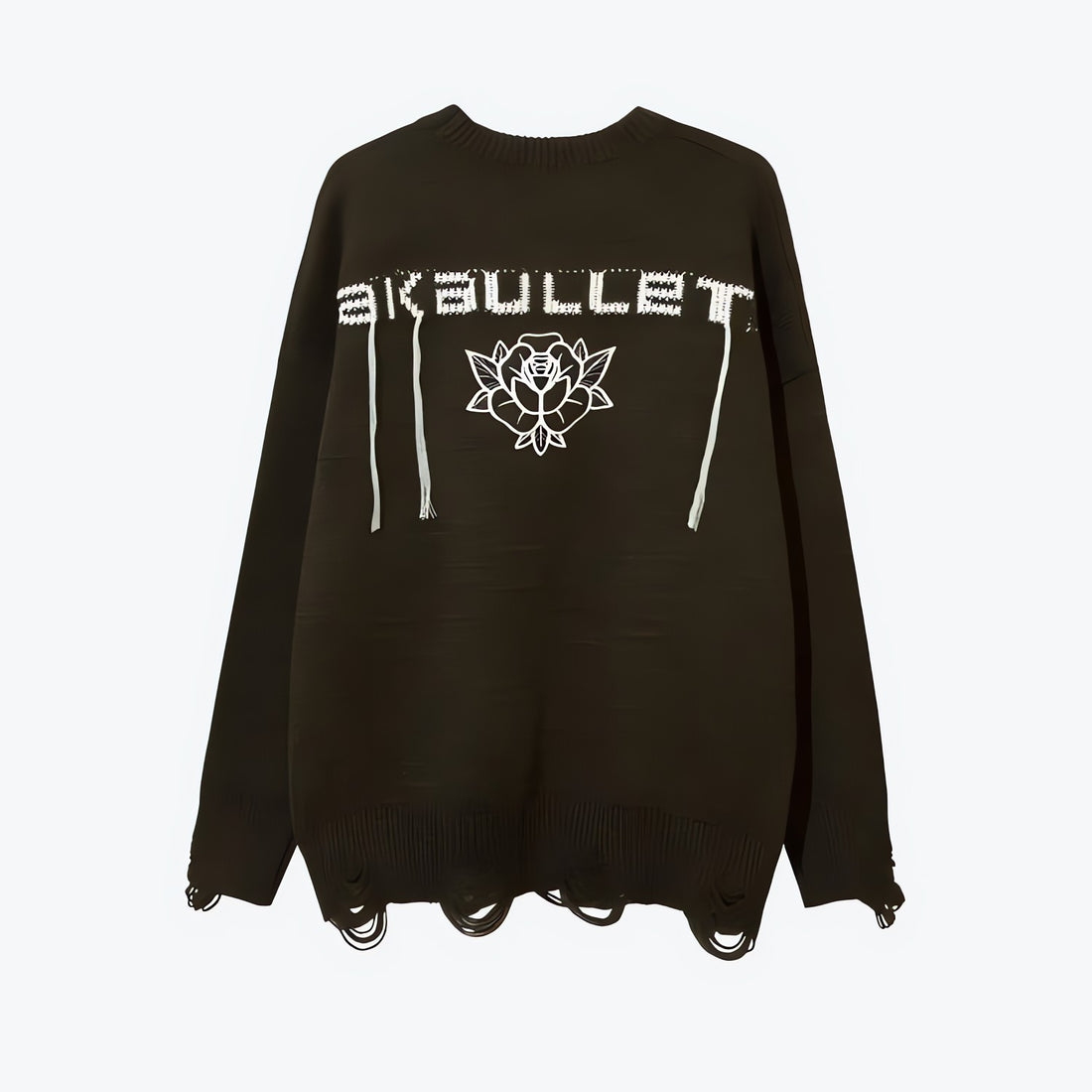 Grunge AK-Bullet Tasseled Sweater - KAYSMAR