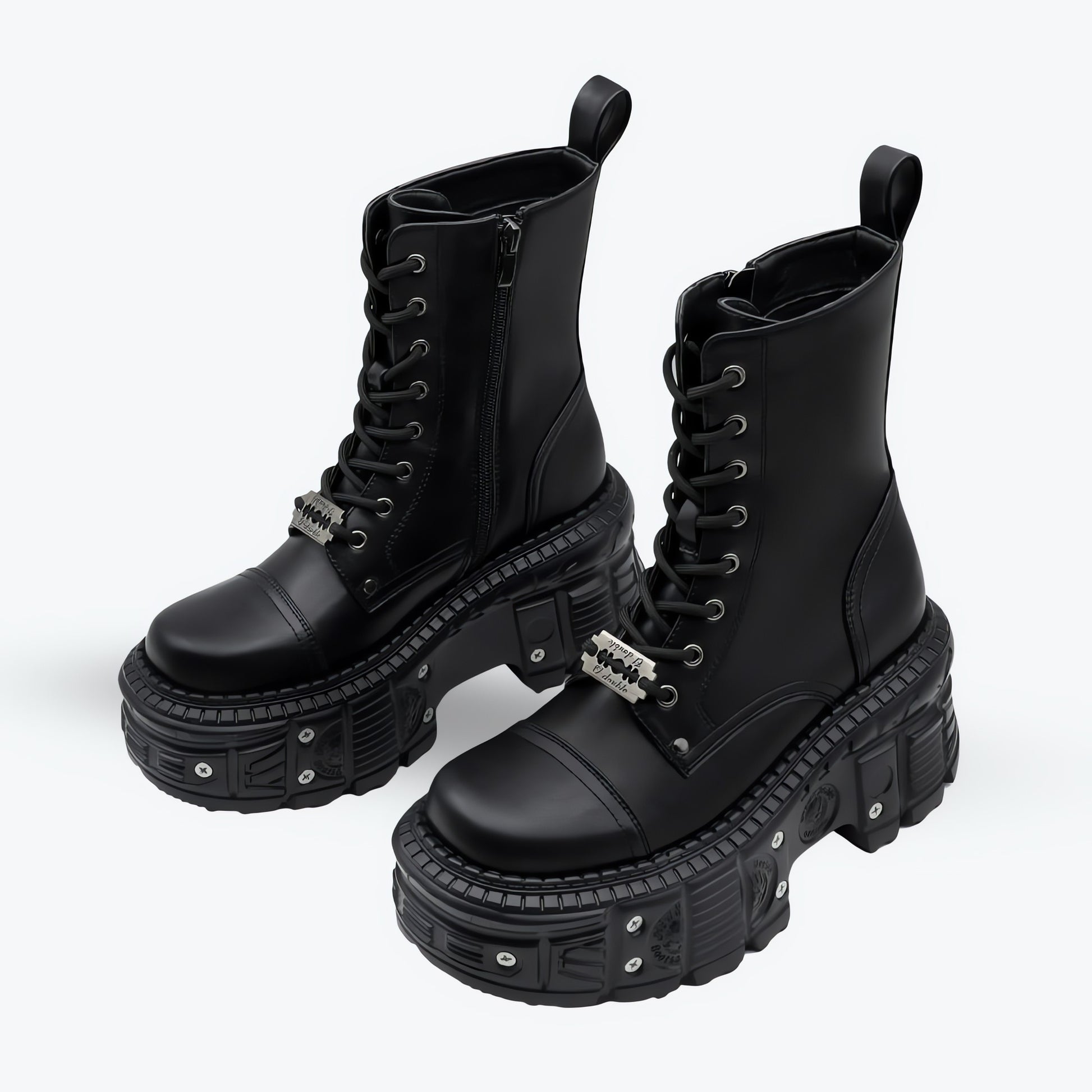 Grunge Ankle Boots - KAYSMAR