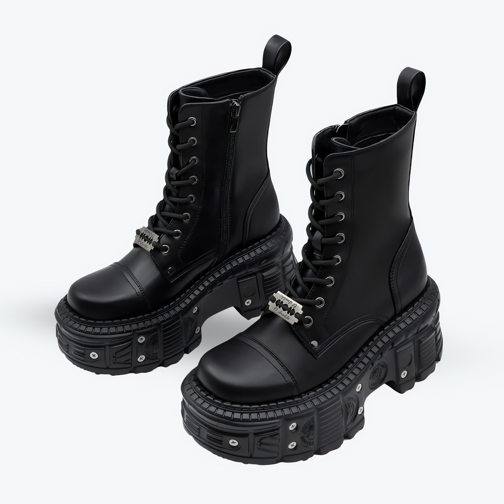 Grunge Ankle Boots - KAYSMAR