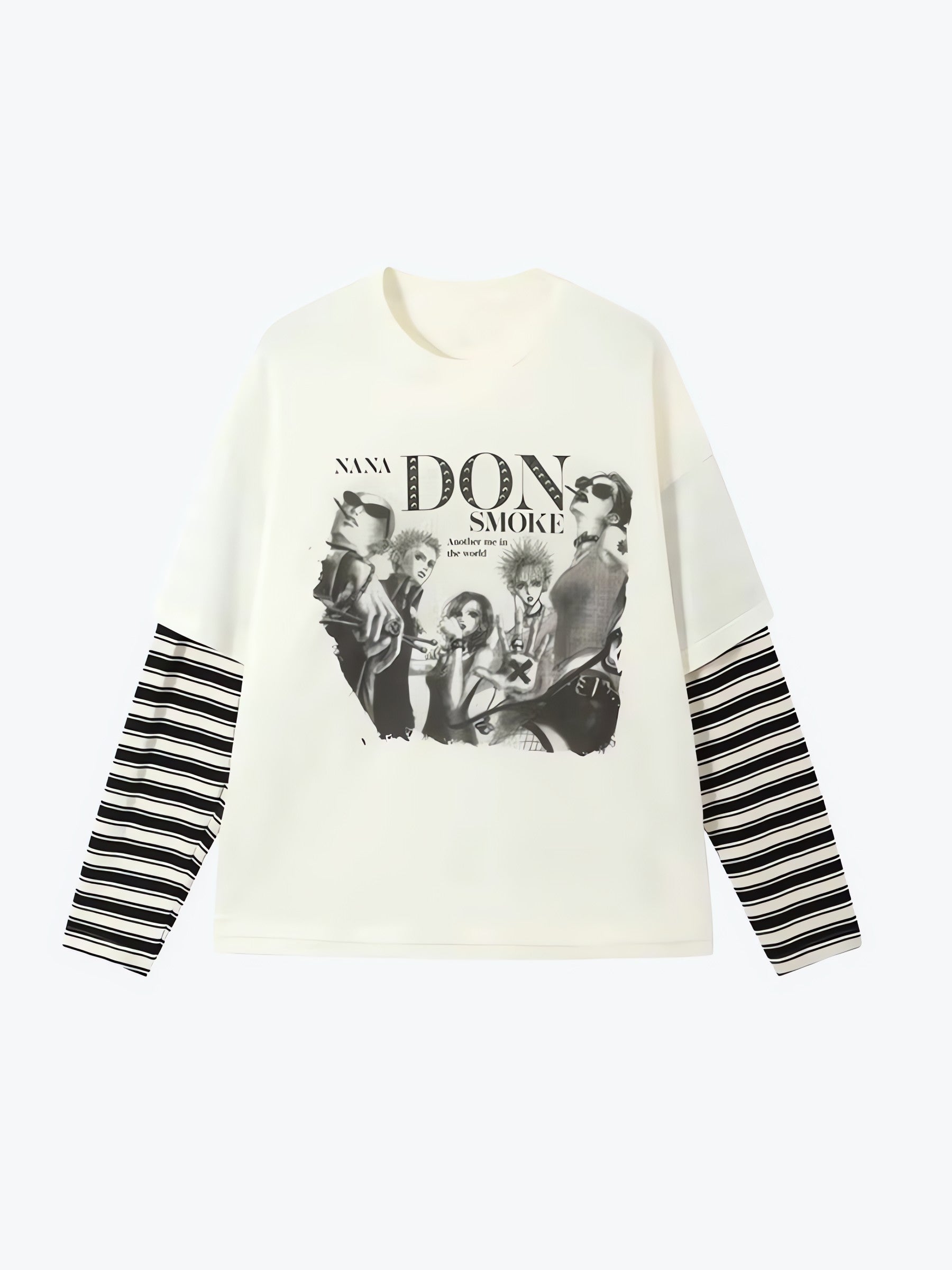 Grunge Don't Smoke Layered Top - KAYSMAR