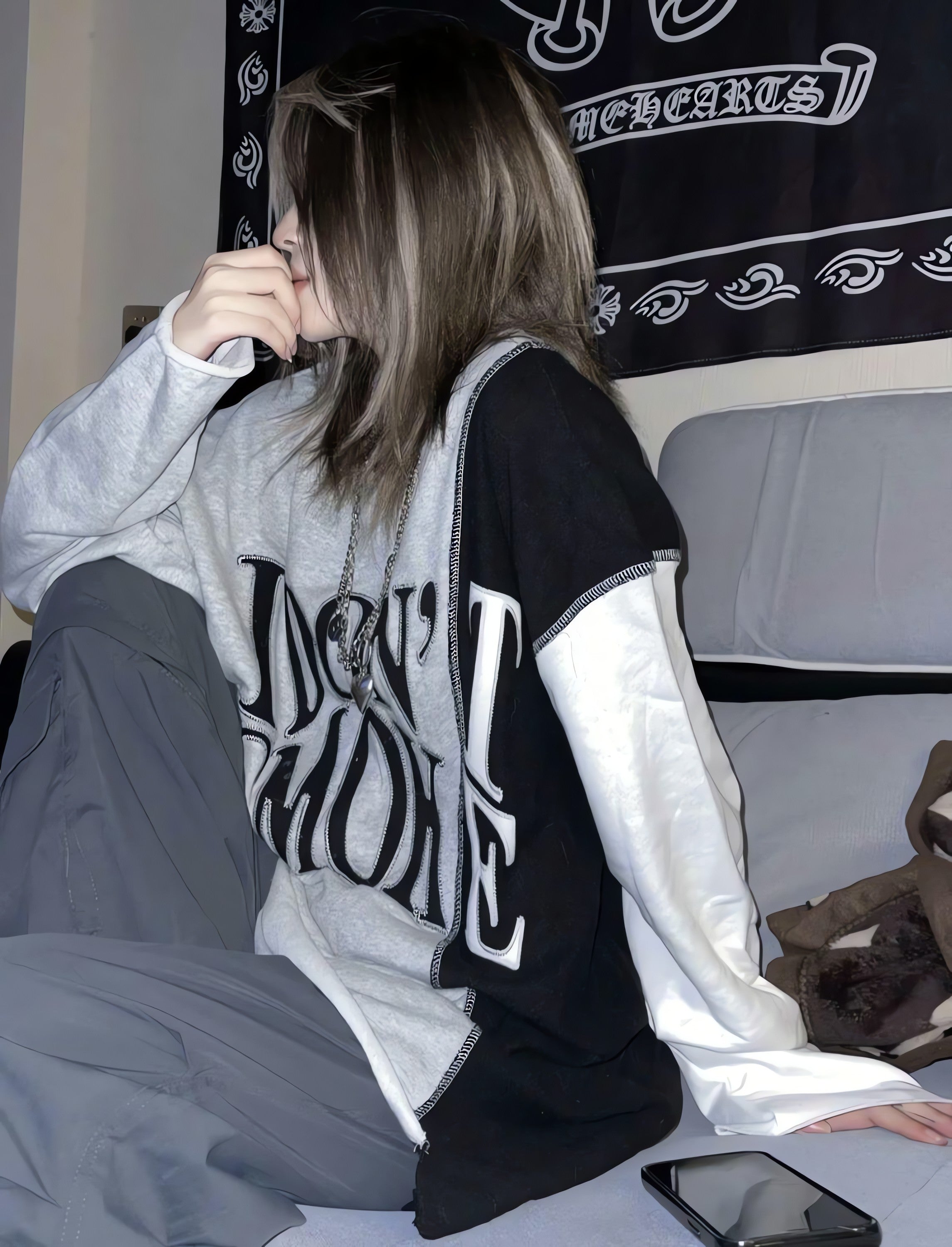 Grunge I Don't Smoke Tee - KAYSMAR