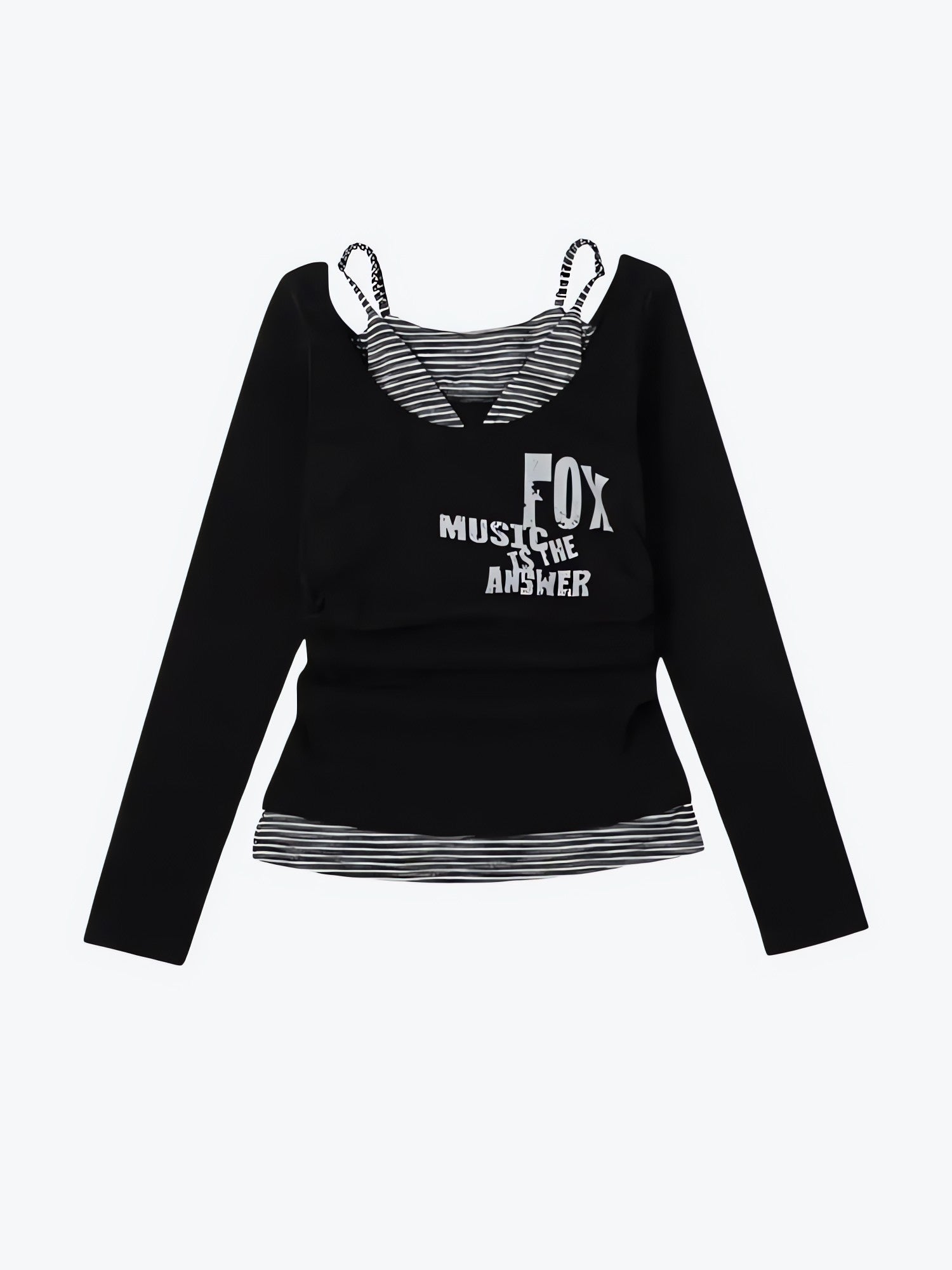 Grunge Layered Top - KAYSMAR