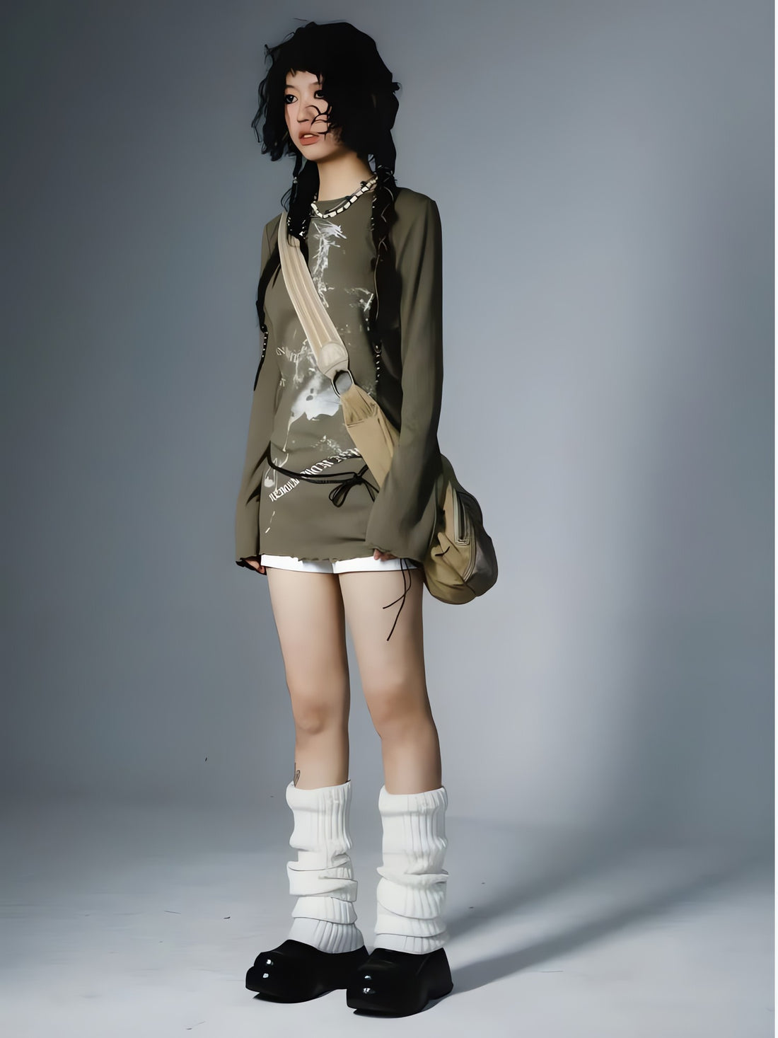 Grunge Rope Belted Top - KAYSMAR