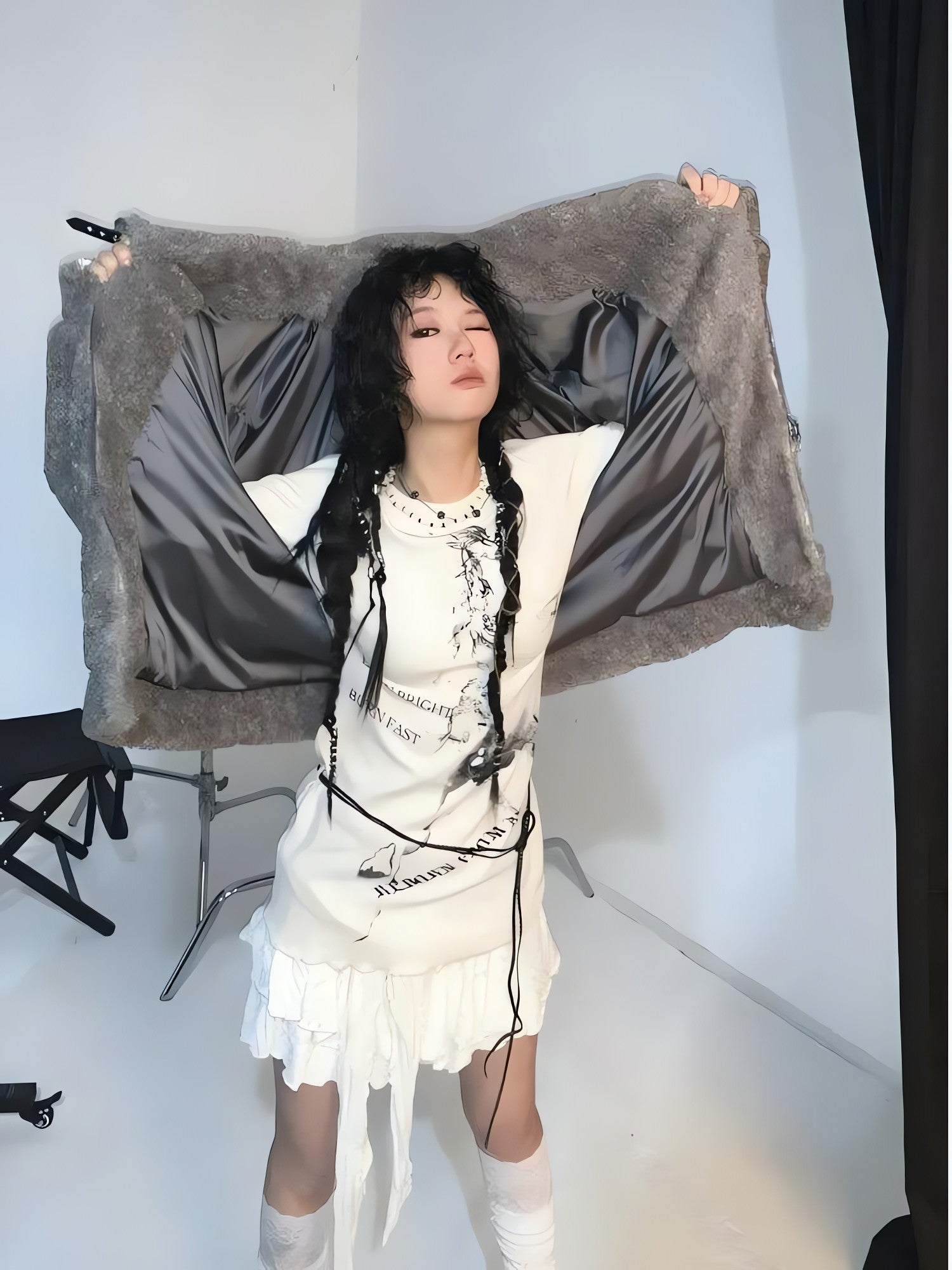 Grunge Rope Belted Top - KAYSMAR