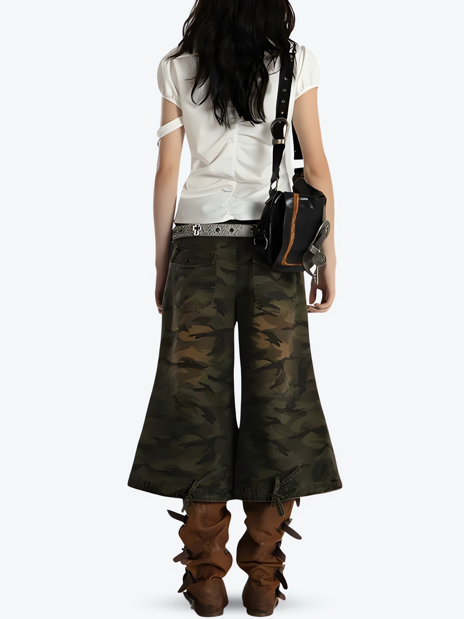 Grunge Ruched Top - KAYSMAR