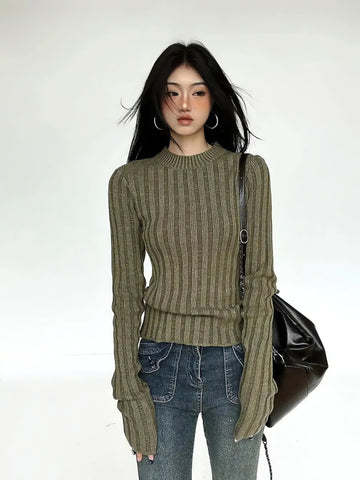 Grunge Slim Fit Sweater - KAYSMAR