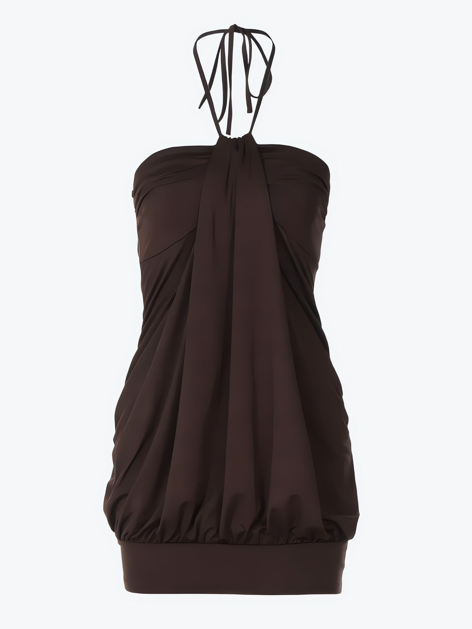 Halter Neck Mini Dress - KAYSMAR