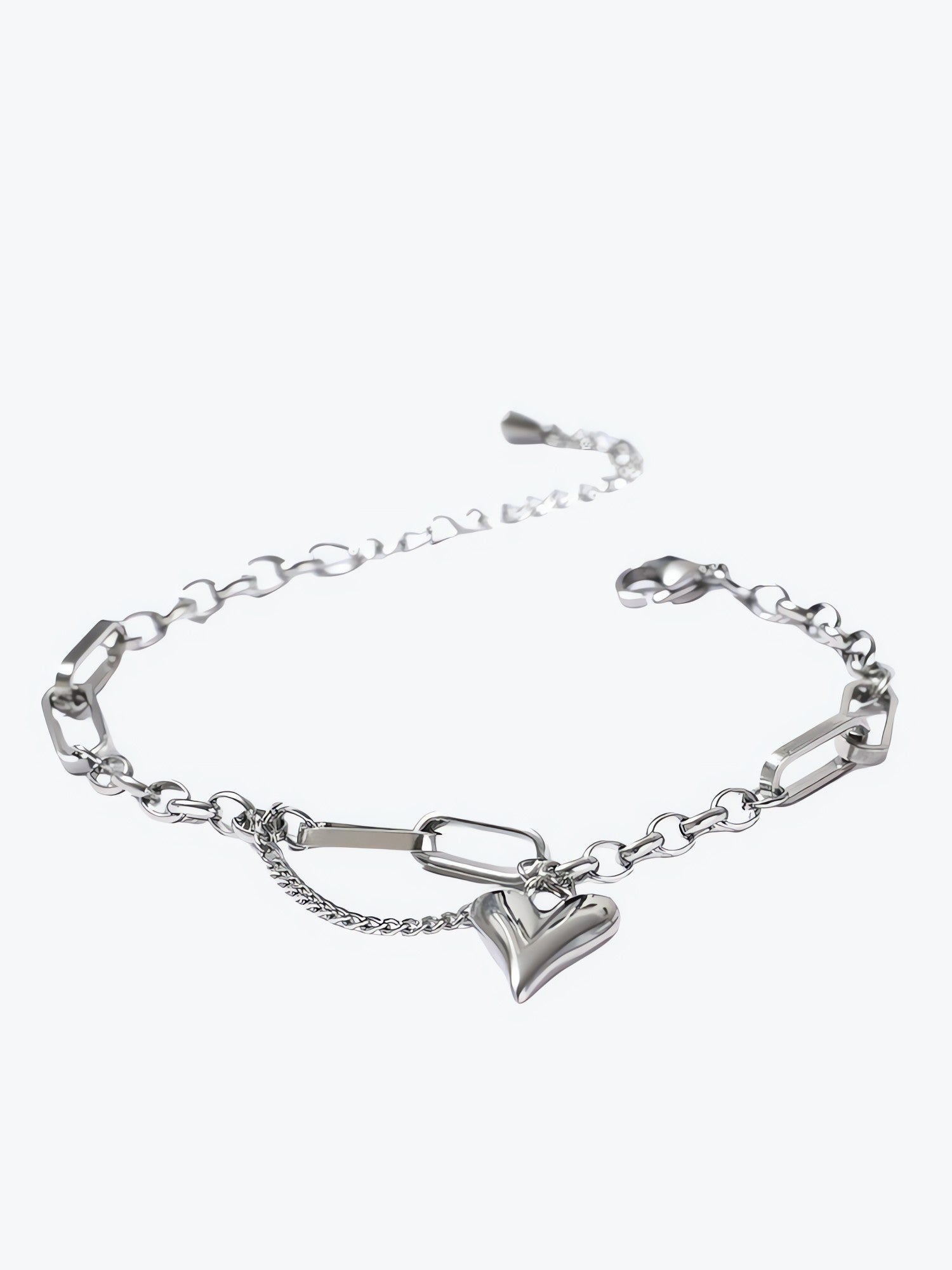 Heart Necklace & Bracelet Set - KAYSMAR