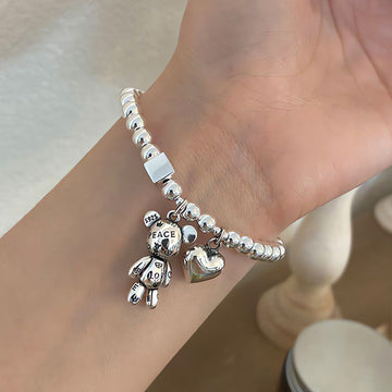 Heart and Bear Bracelet - KAYSMAR